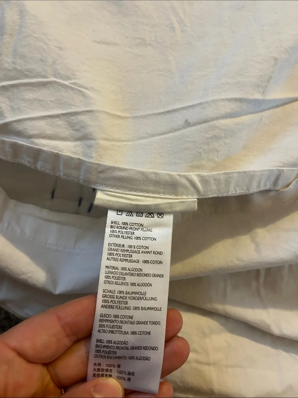 Anthropologie embroidered cotton Euro shams (2)